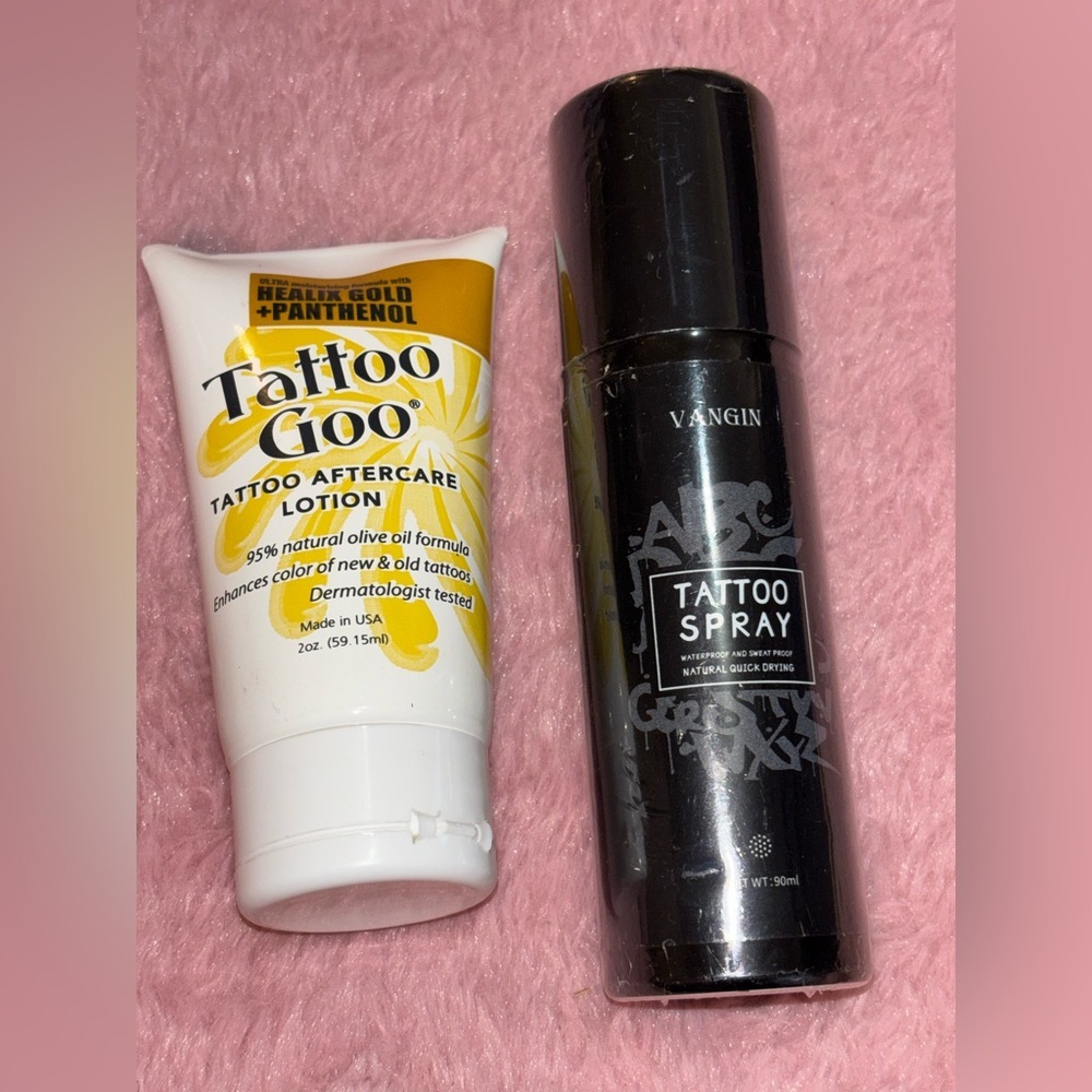 Tattoo Goo & Tattoo Spray